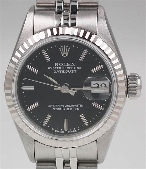 1991 ladies rolex oyster perpetual datejust stainless steel serial number|1991 Rolex Datejust in stainless.